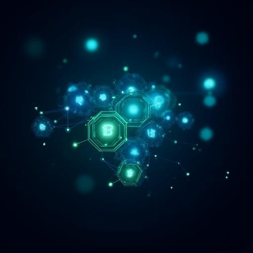 Blockchain nodes visualisation